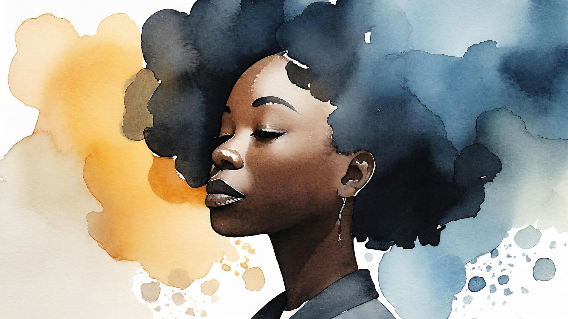 Firefly Silhouette Watercolor 86714 1920x1080