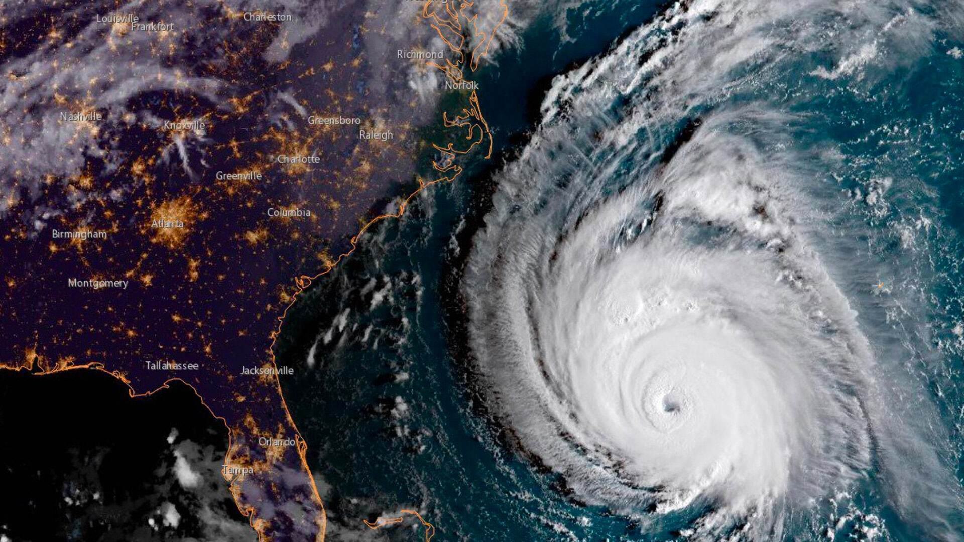 Hurricane Florence NOAA 1920x1080 min
