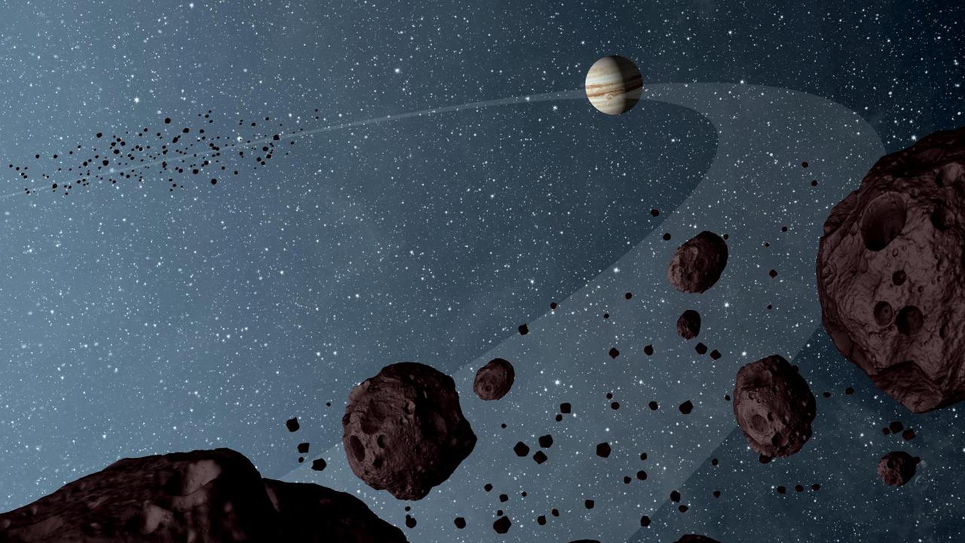 Jupiter trojans artists concept 1920x1080