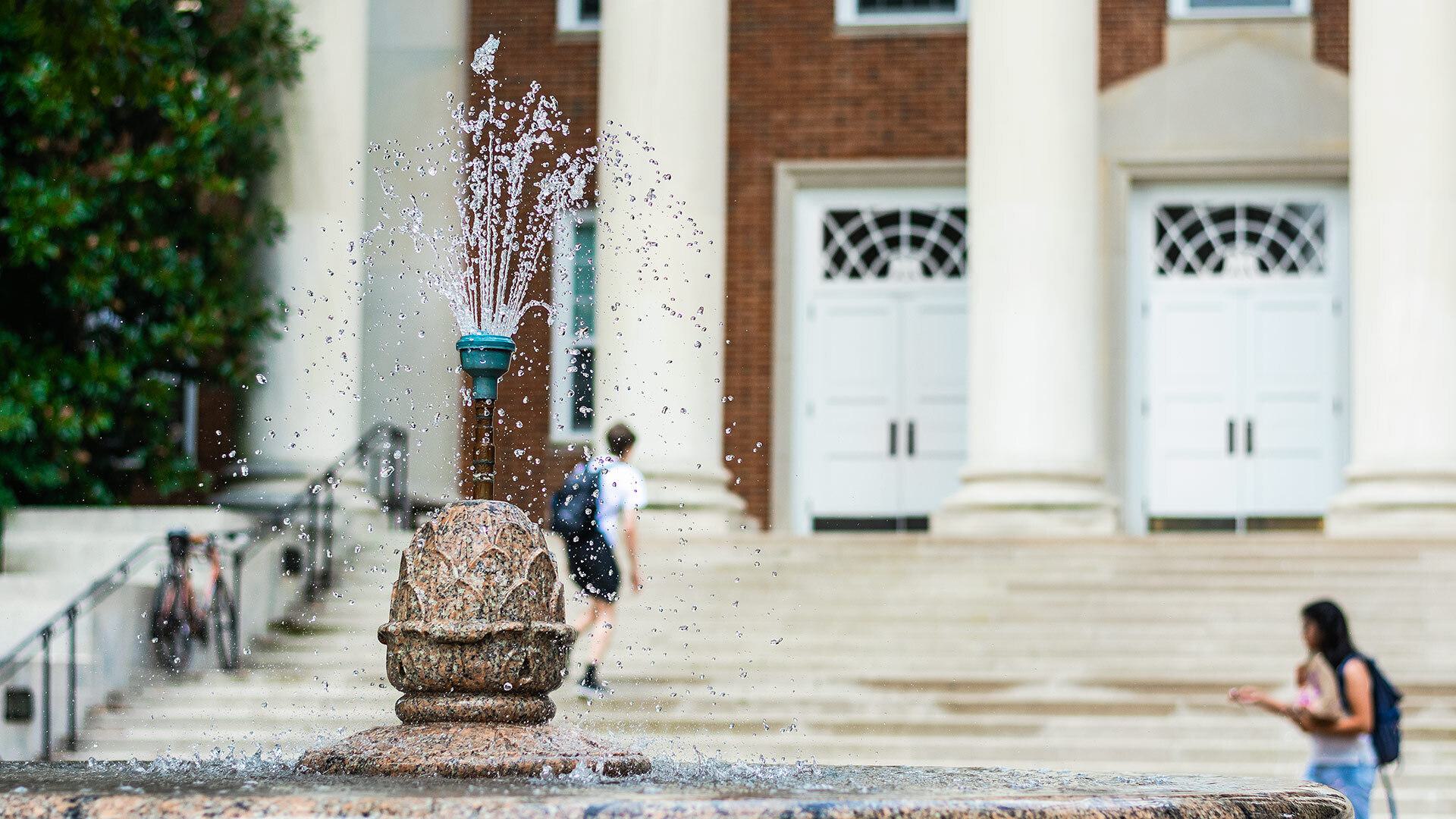 Kirwan Hall Fountain 09202018 0301 1920x1080