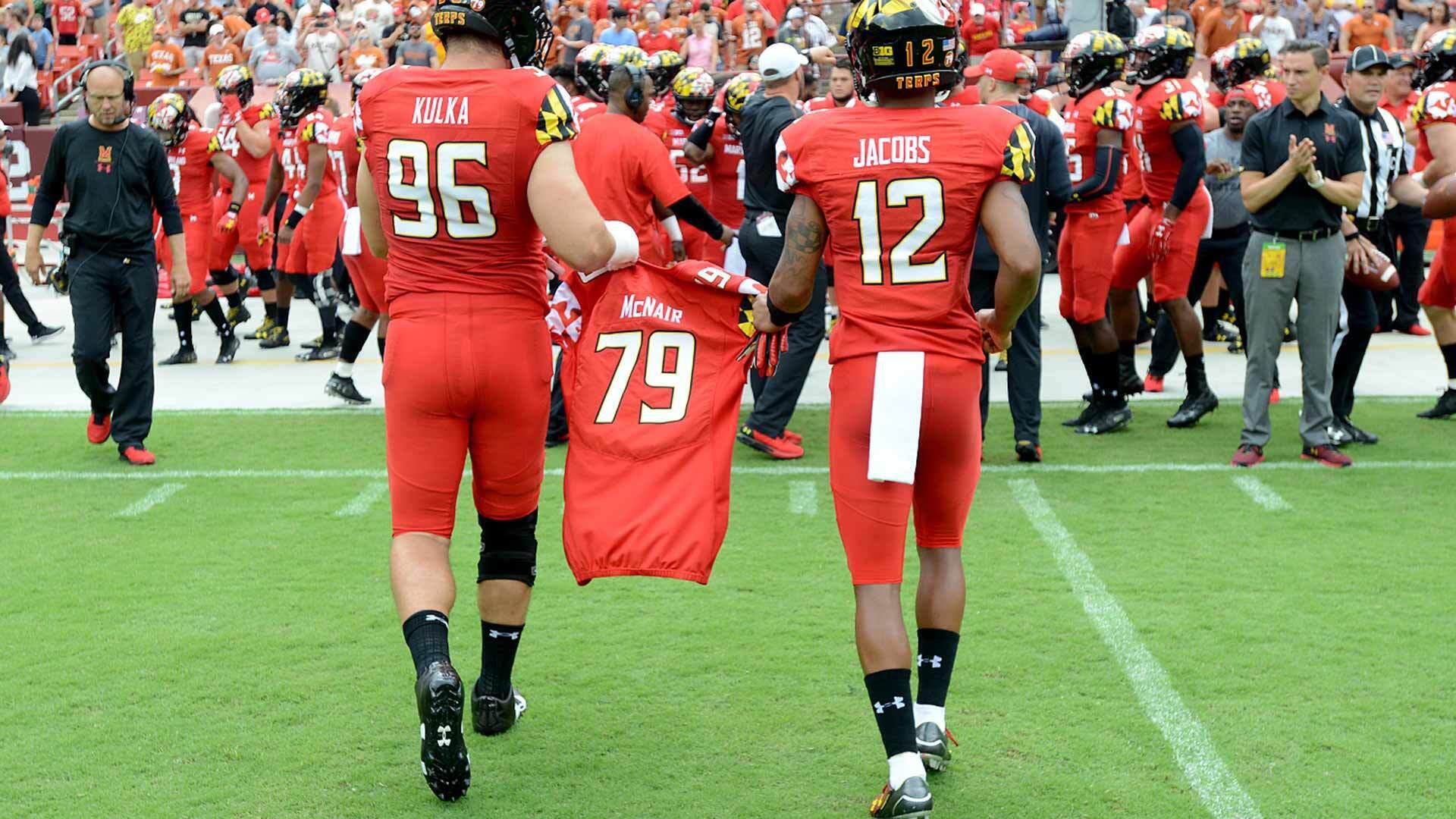 Mc Nair jersey carried by teammates 1920x1080