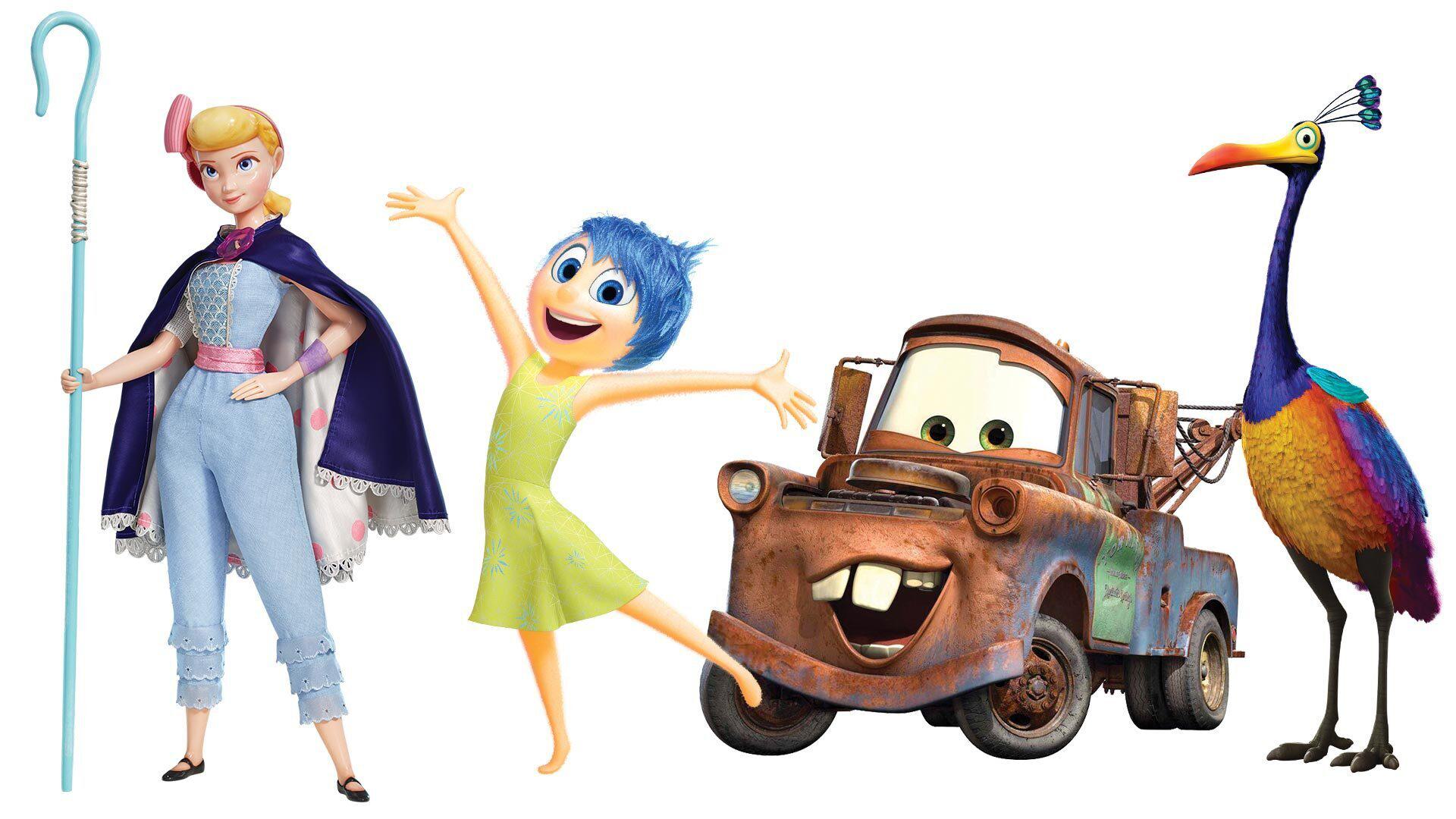Pixar Characters 1920x1080