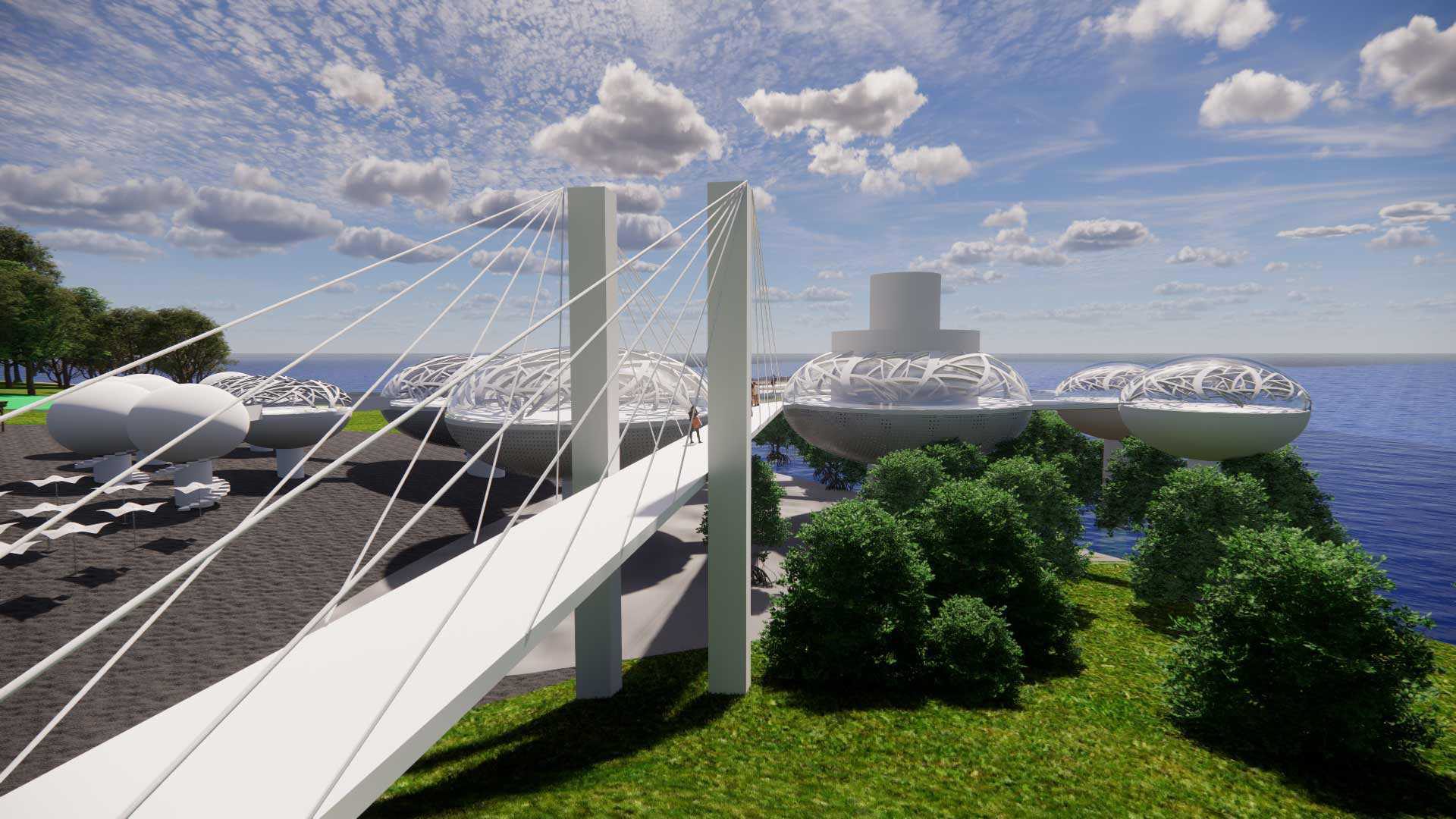 Eye level view from hill 1920x1080