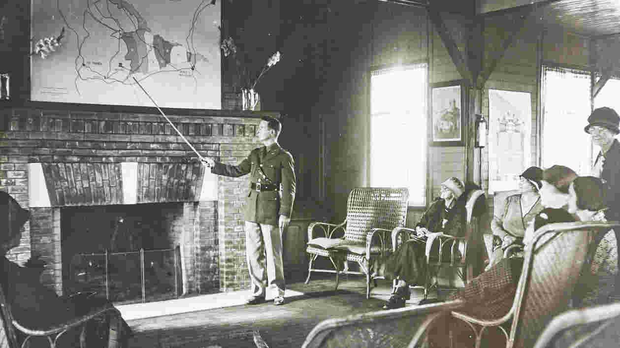 Figure 5 5 Lt Lucas in St Mihiel rest house NARA II 1920x1080 Thumbnail