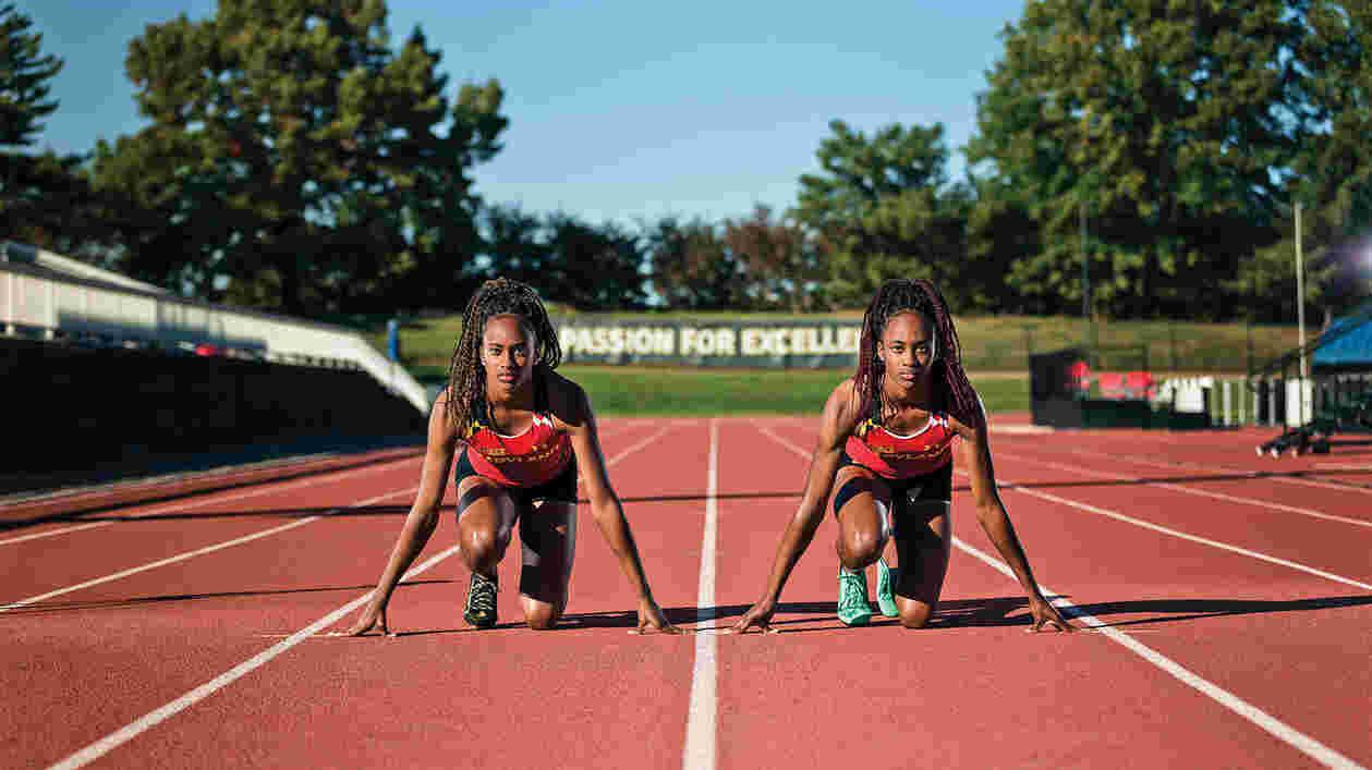 UMD18 Web Homepage TERP Athletics Track Twins Thumbnail