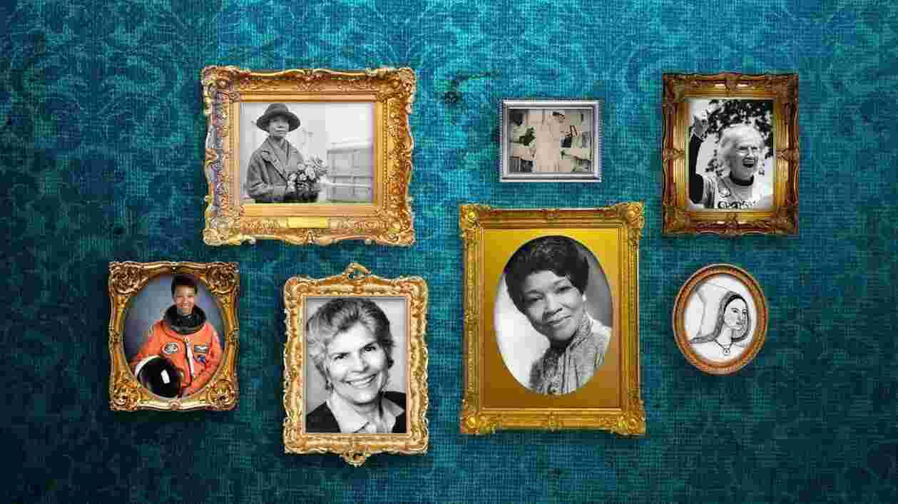 Women In History 7 frames INSET 1920x1080 Thumbnail