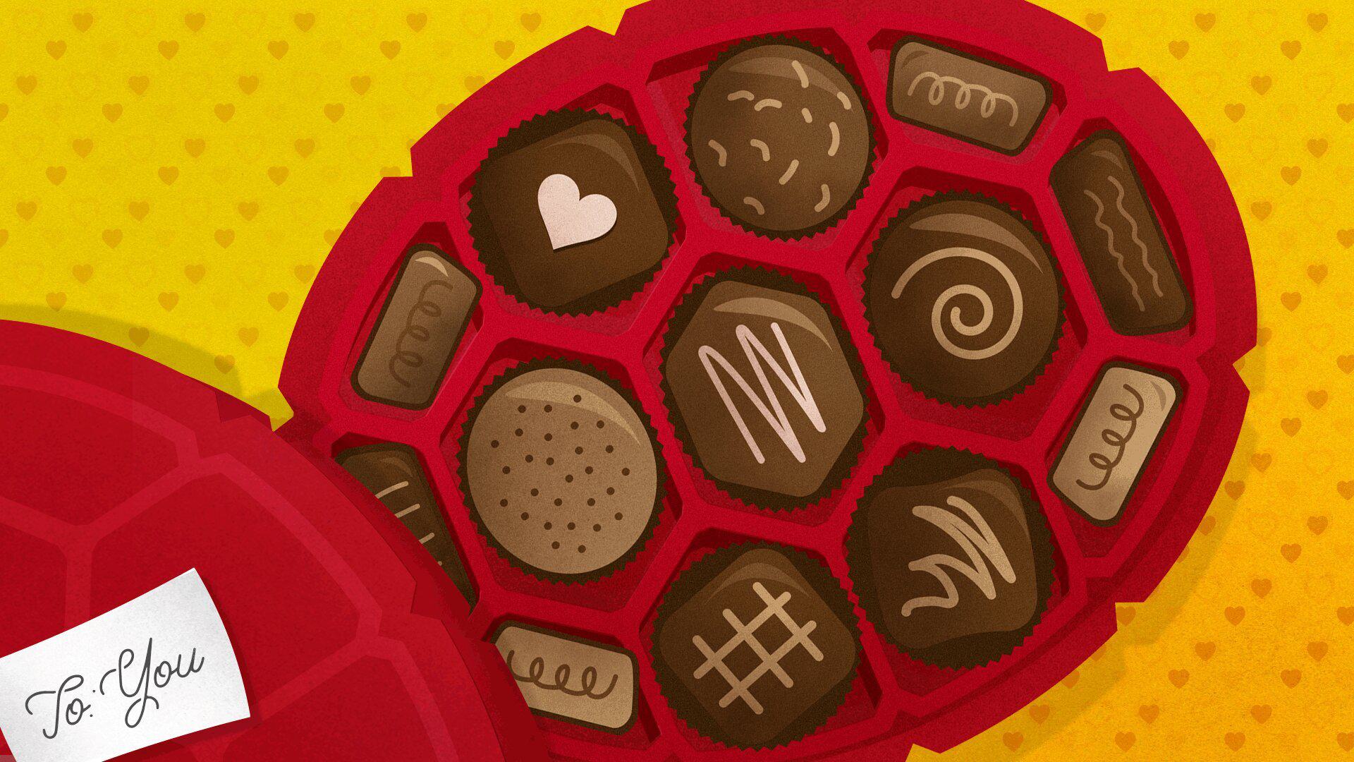 Valentine chocolate 1920x1080 Thumbnail