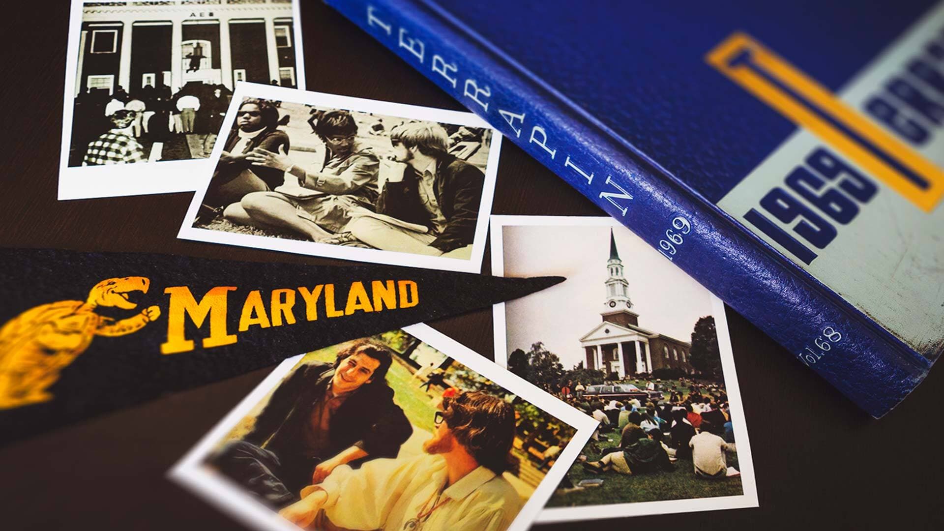 Images from the 1969 Terrapin yearbook