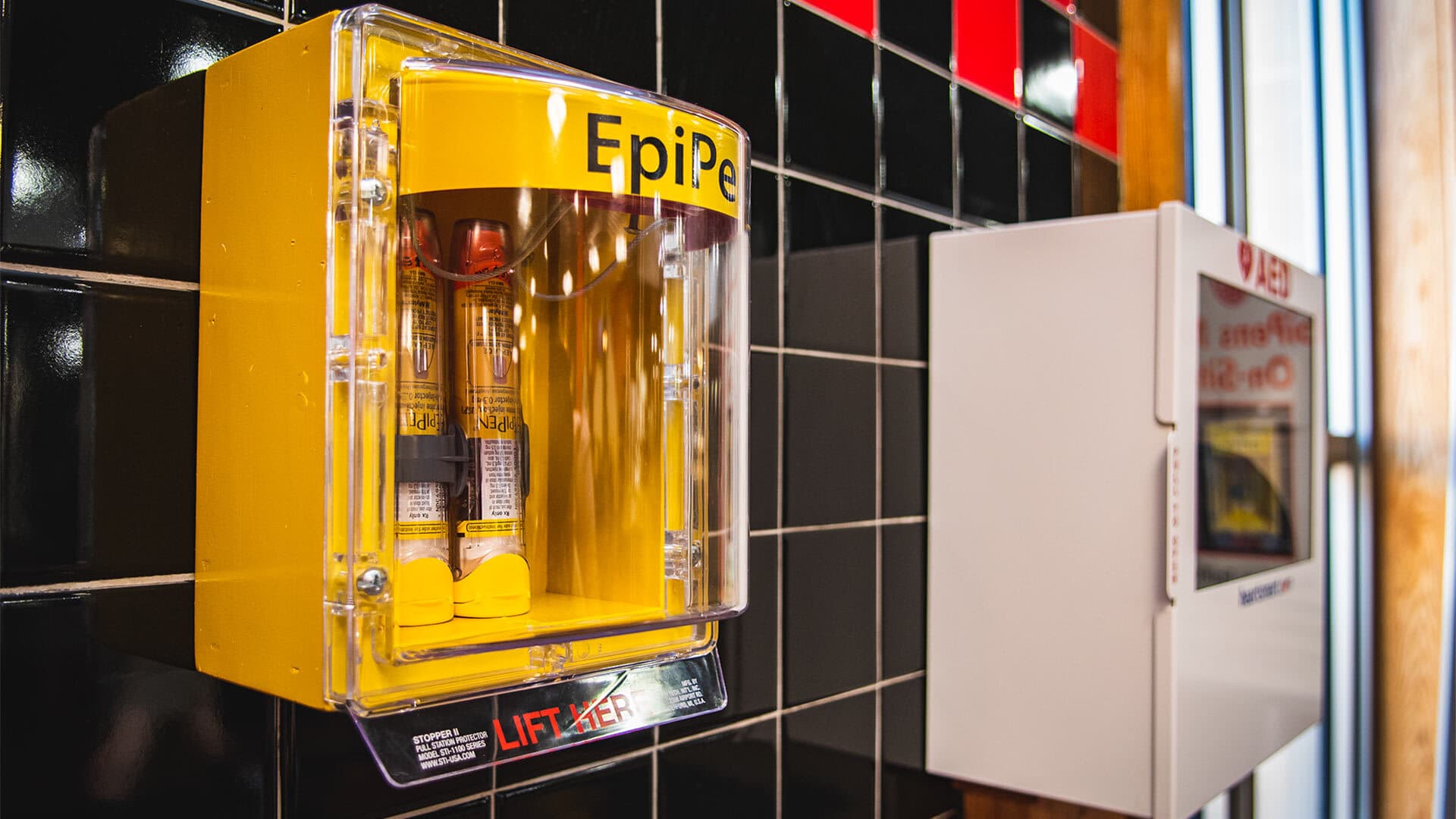 EpiPens in South Campus Dining Hall