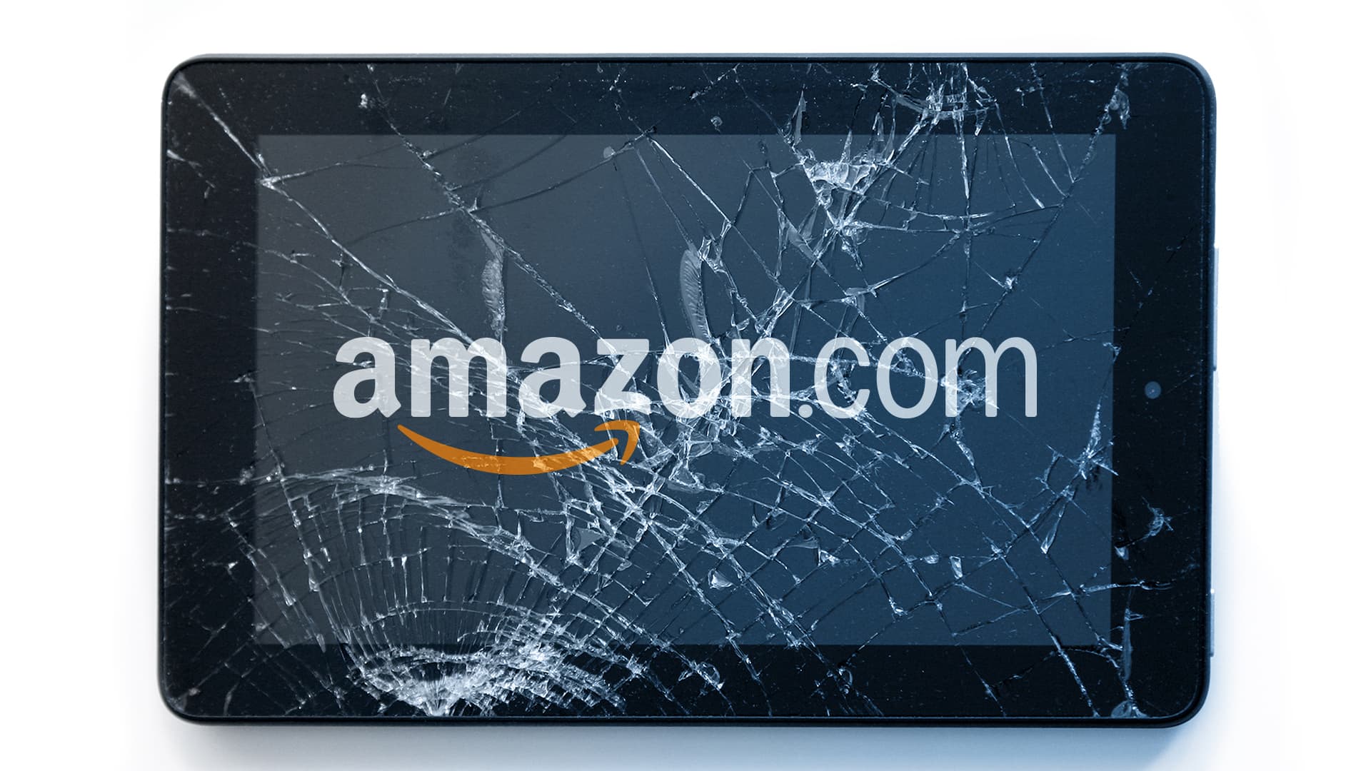 Broken Amazon tablet