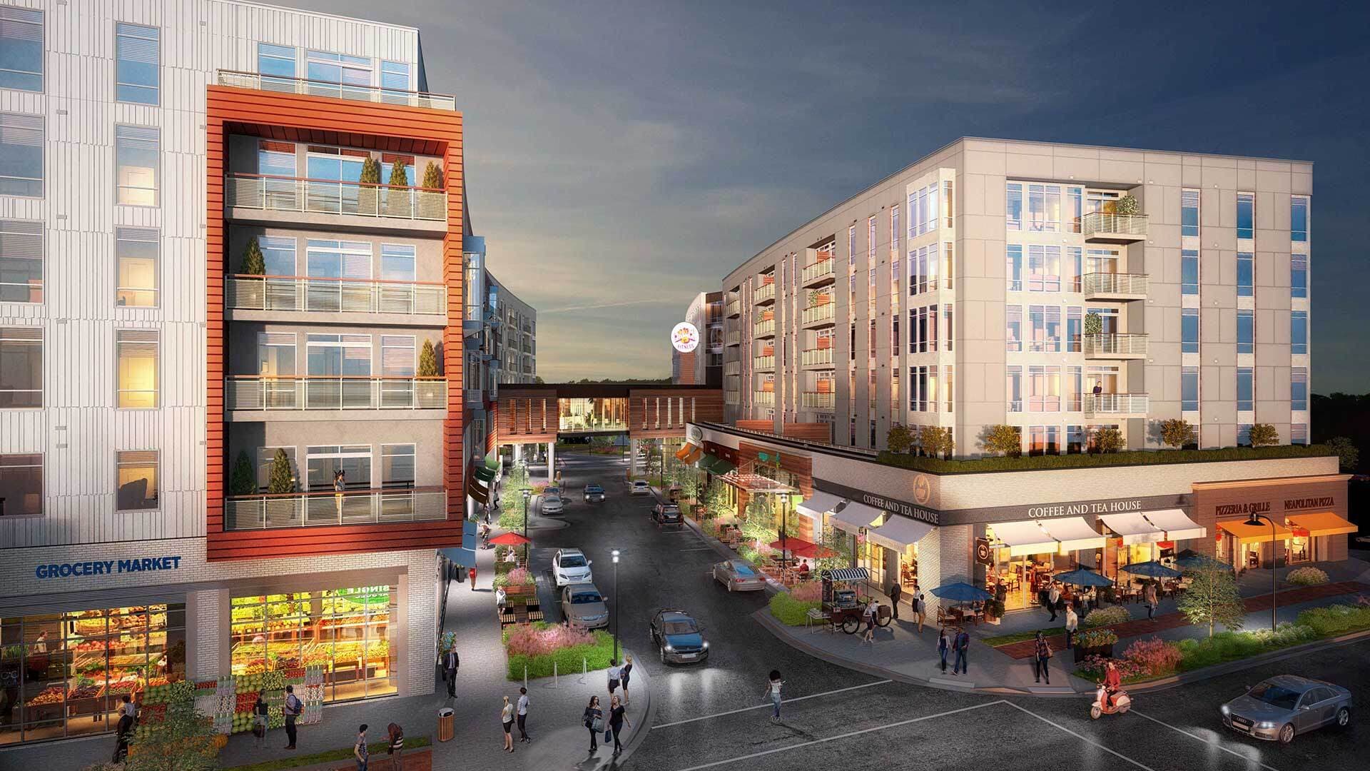 Construction has started on Southern Gateway, a project that will help transform the Baltimore Avenue corridor in College Park with nearly 400 apartments and over 60,000 square feet of street-level retail space.