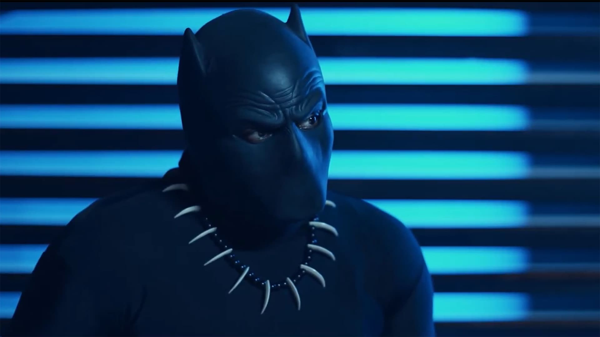 screengrab from "The Black League of Superheroes"