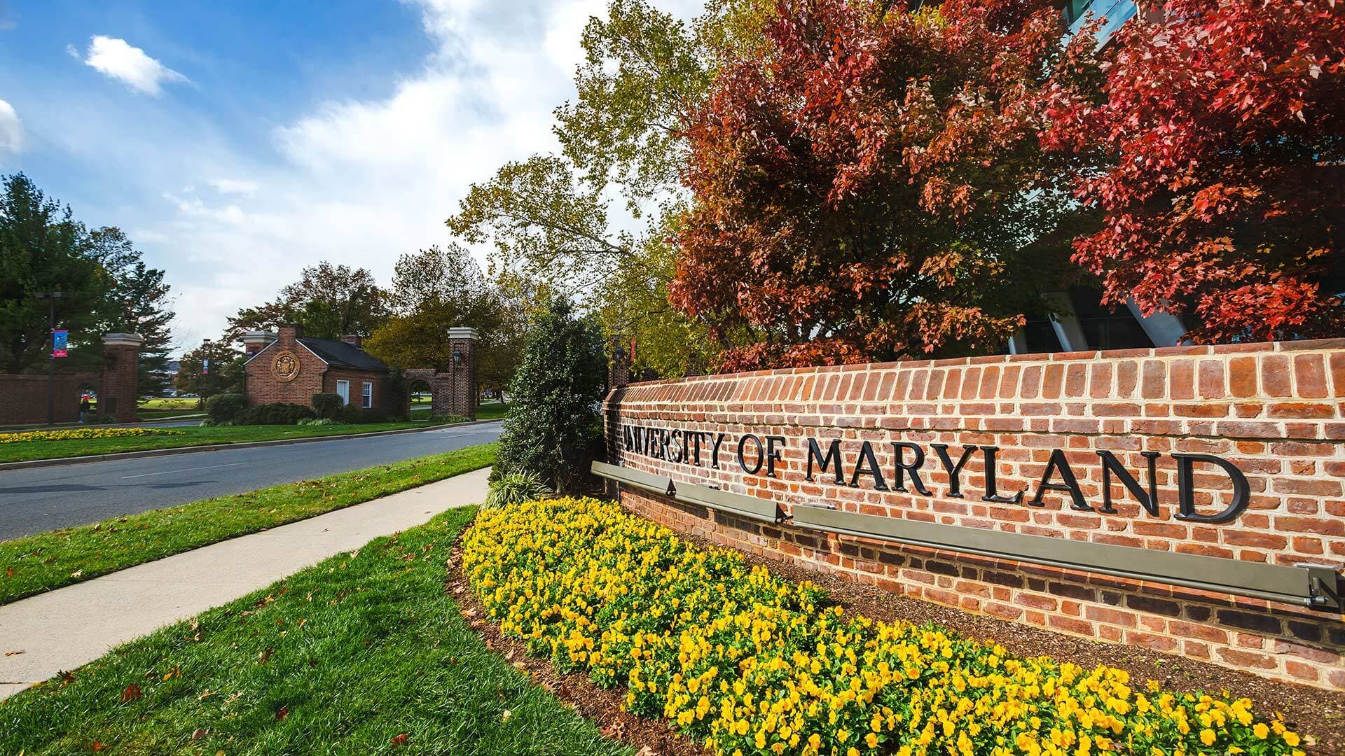 University of Maryland gate
