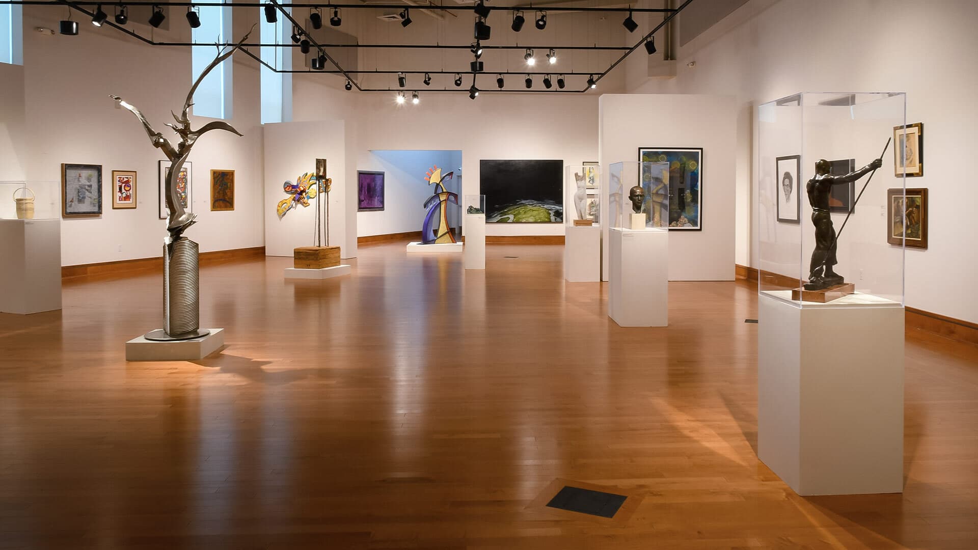 A view of “[Un]Common Collections” gallery