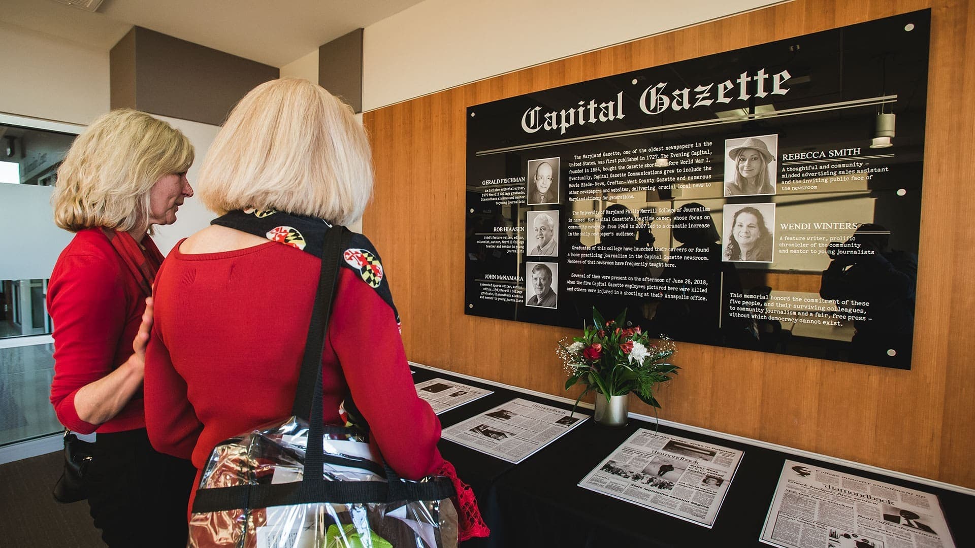 Capital Gazette Memorial Seminar Room
