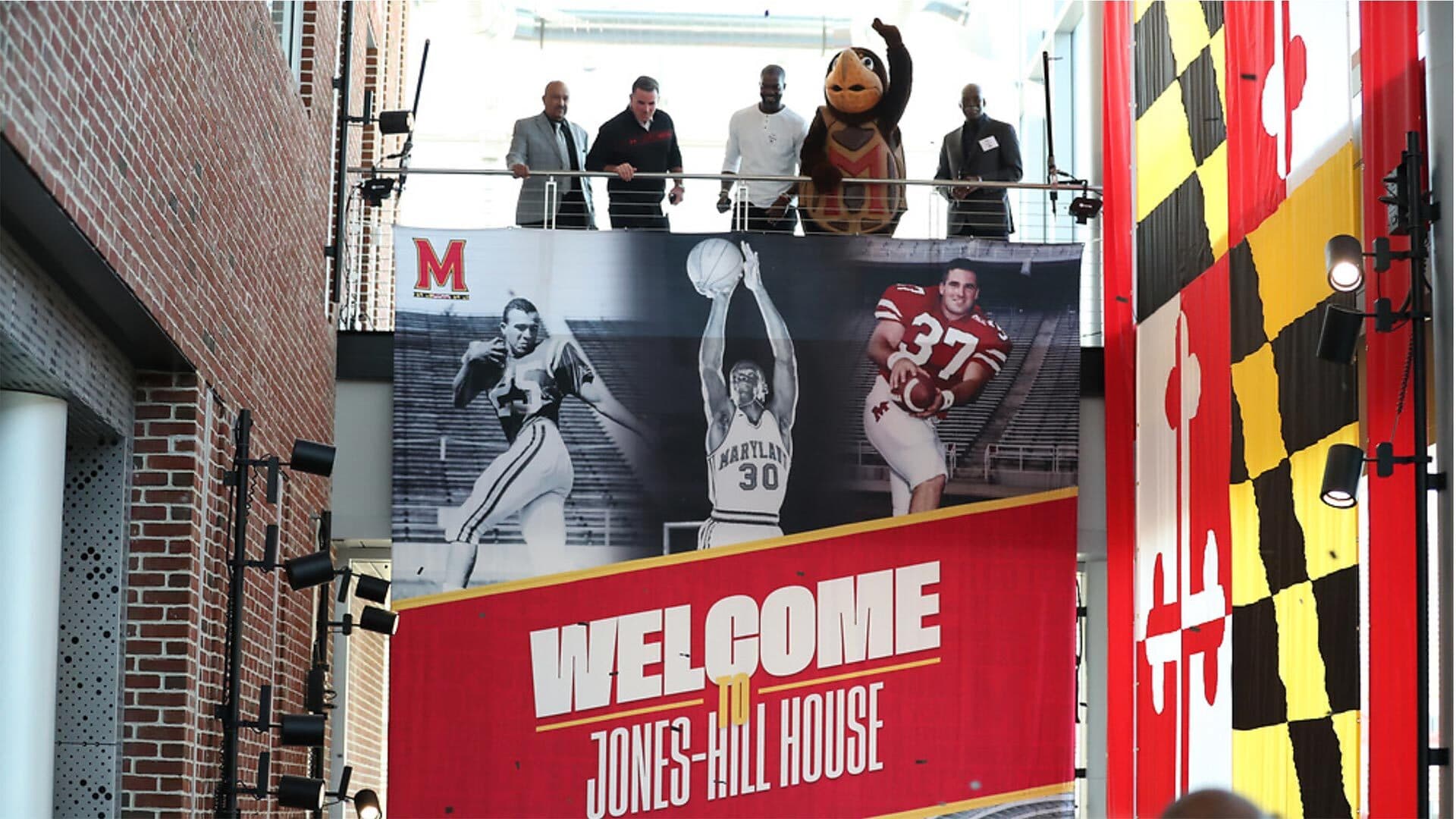 Jones-Hill House welcome banner unfurled