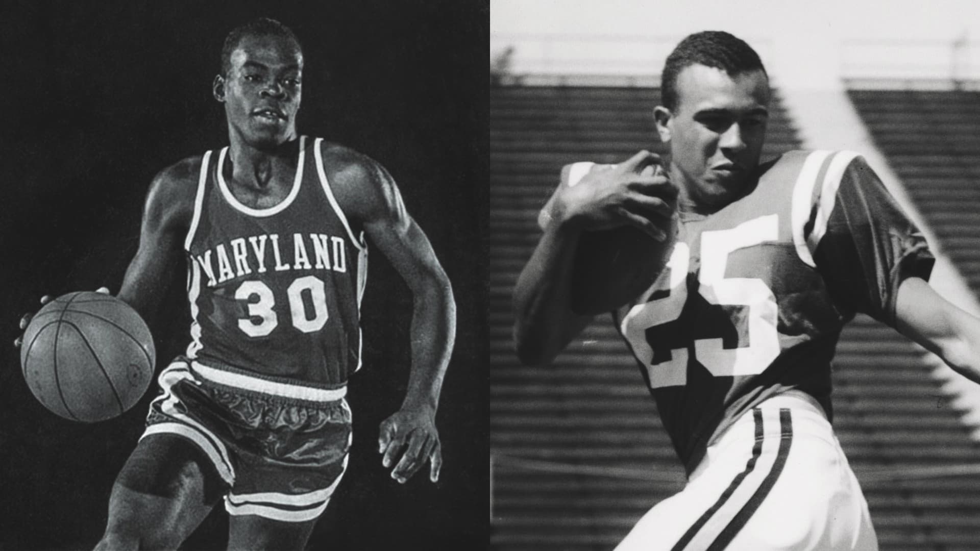 Archival pictures of Billy Jones, Darryl Hill