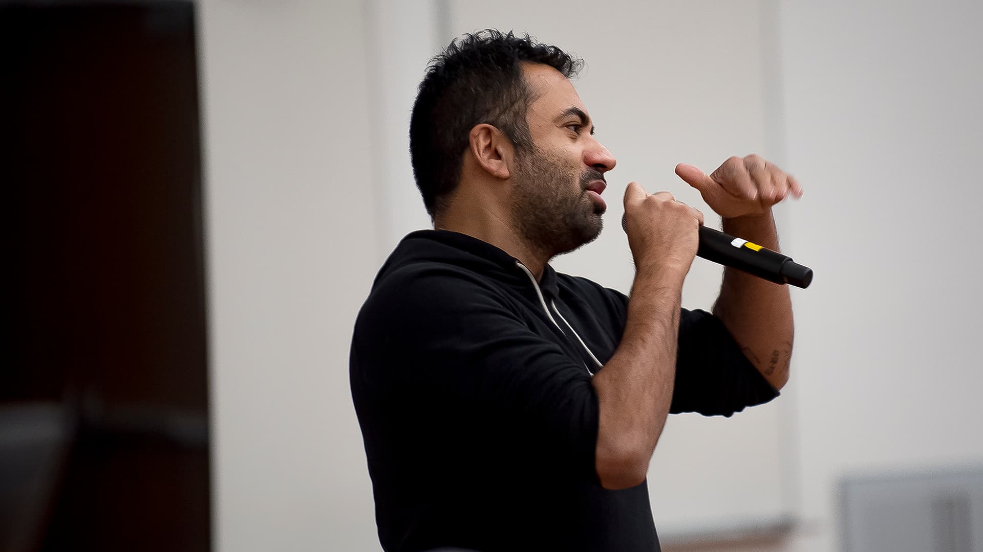 Comedian Kal Penn appeared Thursday on campus to present an episode of his sitcom "Sunnyside" and discuss diversity and Asian American representation in the entertainment industry.