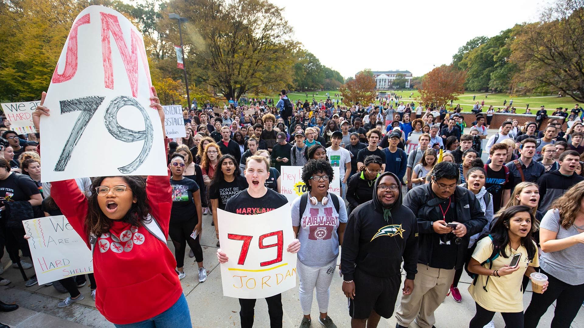 March for McNair, student-athletes