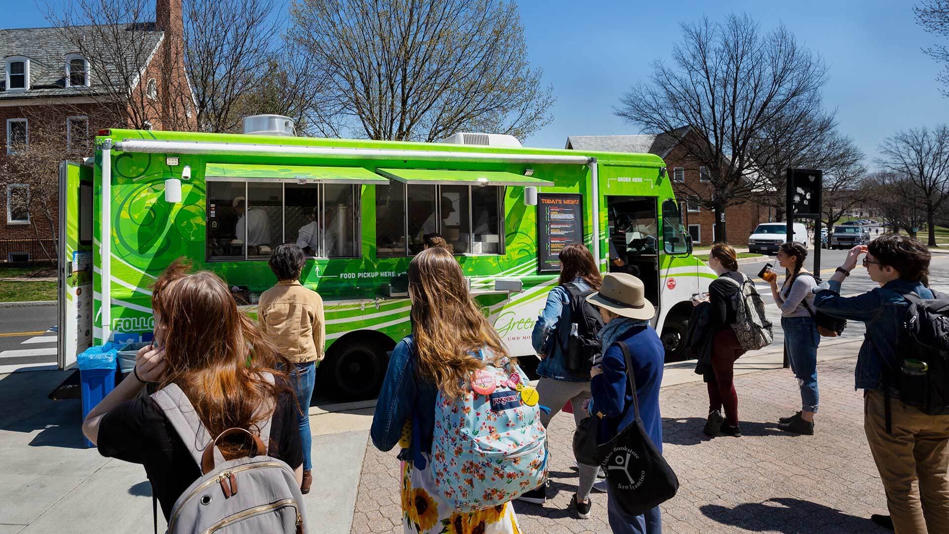 Green Tidings food truck