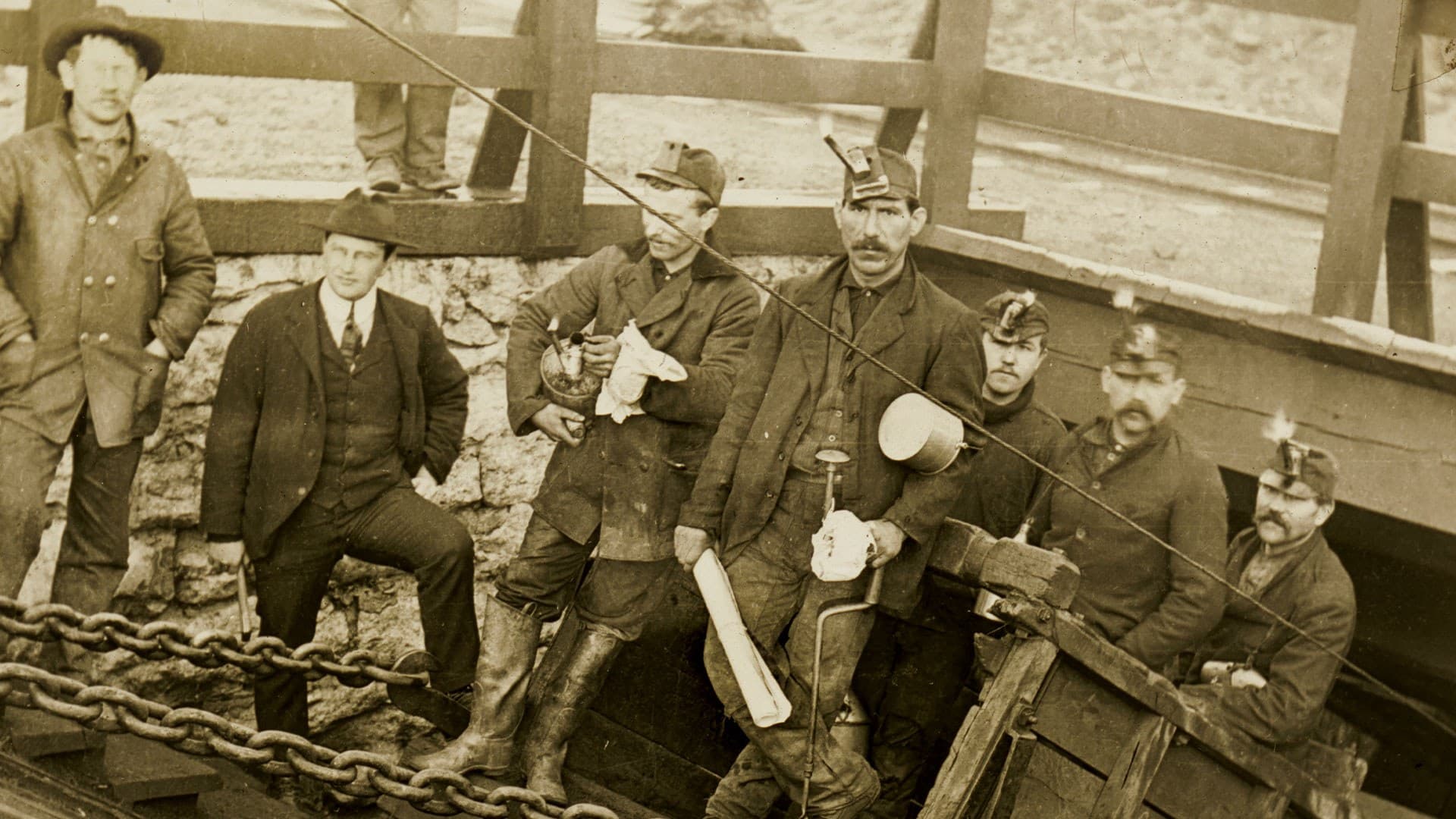 miners in 1905