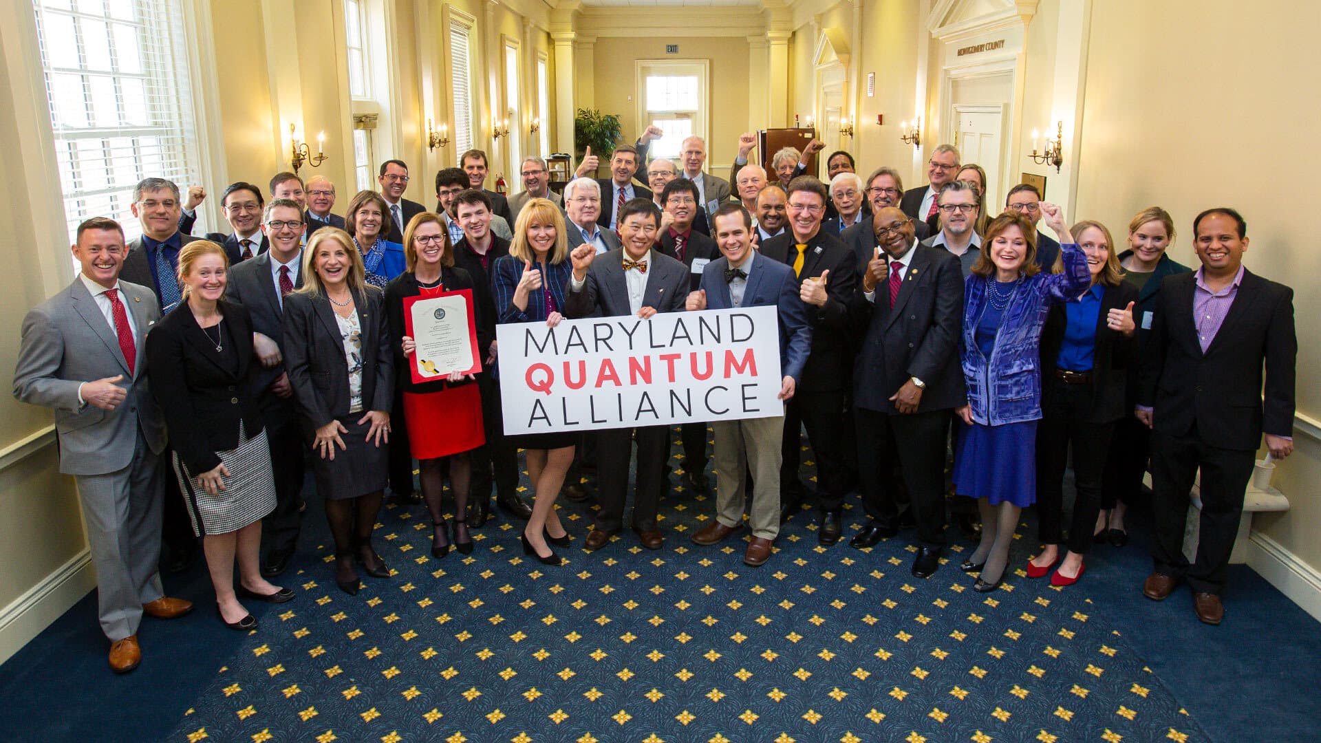 Maryland Quantum Alliance group shot