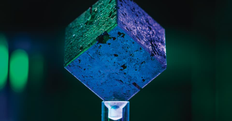 cube of Nazi uranium