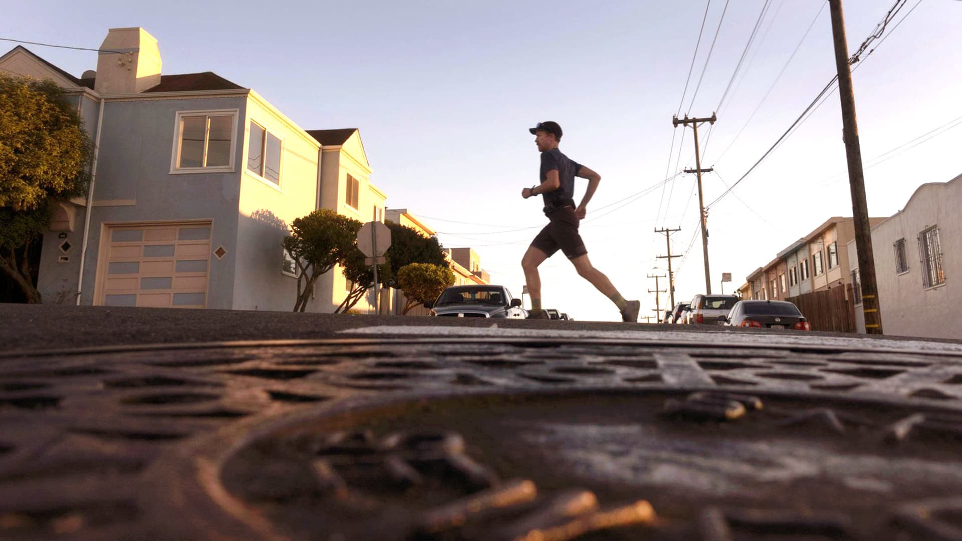 Rickey Gates running in San Francisco