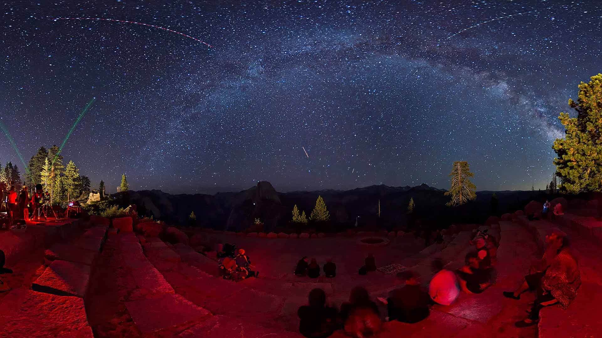 Starry view of Yosemite
