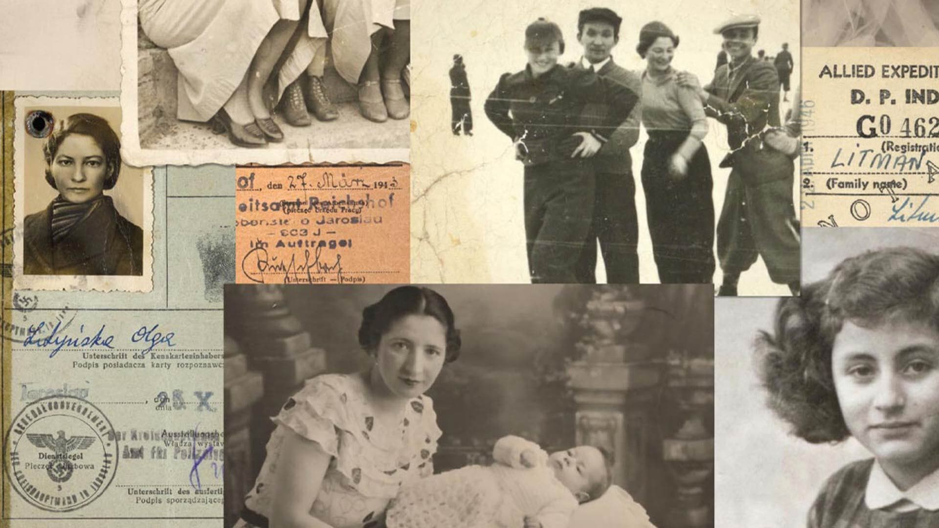 Collage of photos from U.S. Holocaust Memorial Museum Collection
