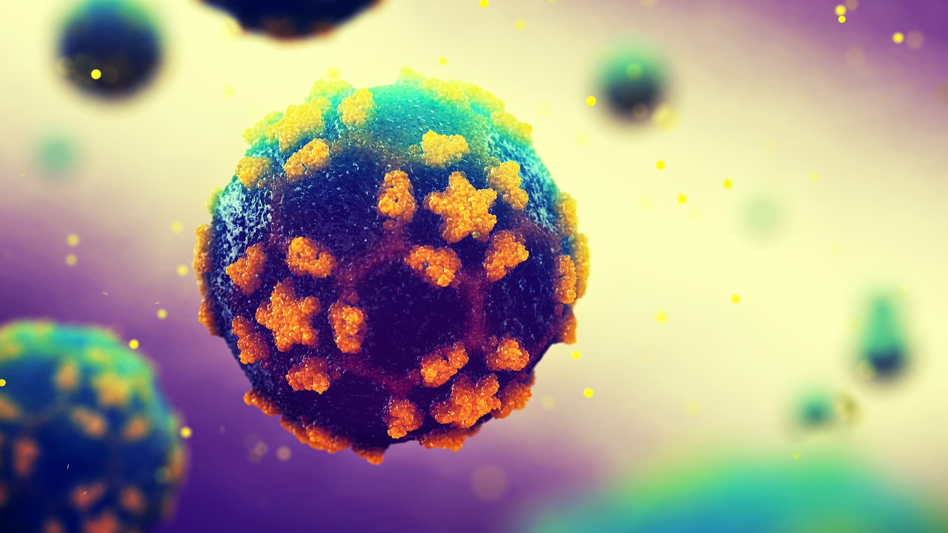 Poliovirus illustration
