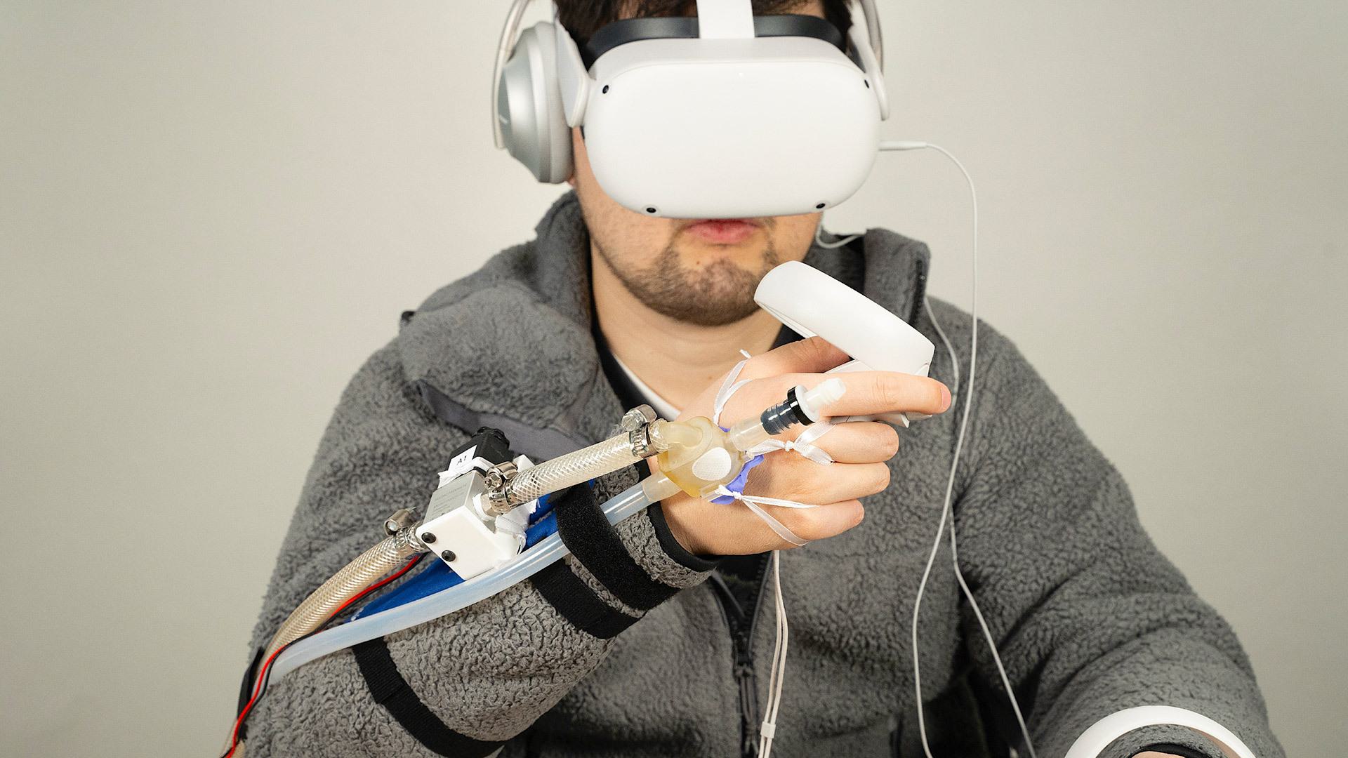 Maryland Today | Haptic Hardware Offers Waterfall of Immersive…