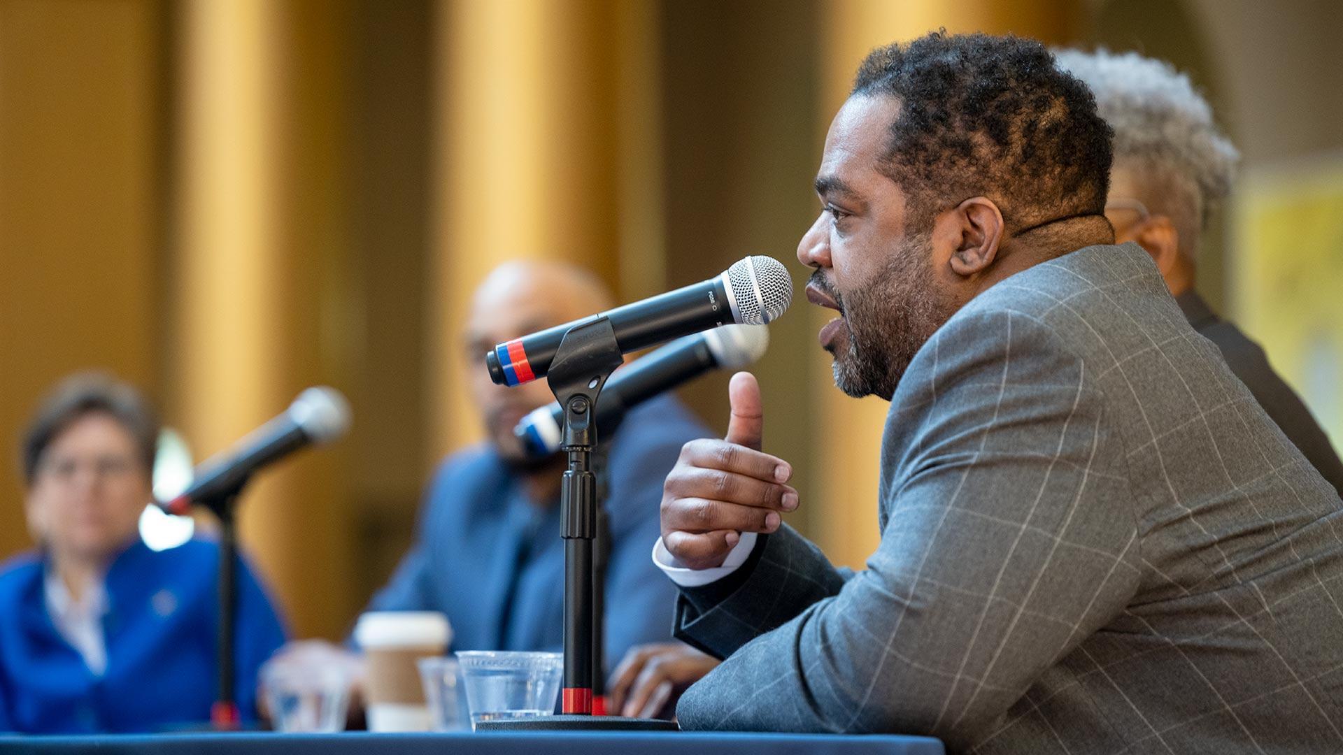 Joseph Richardson speaks at 120 Initiative conference
