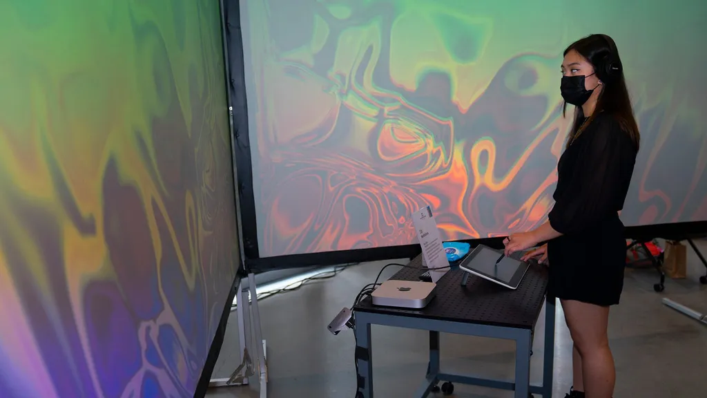 immersive media design exhibit