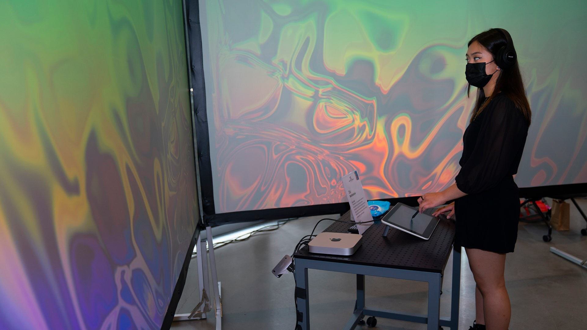 immersive media design exhibit