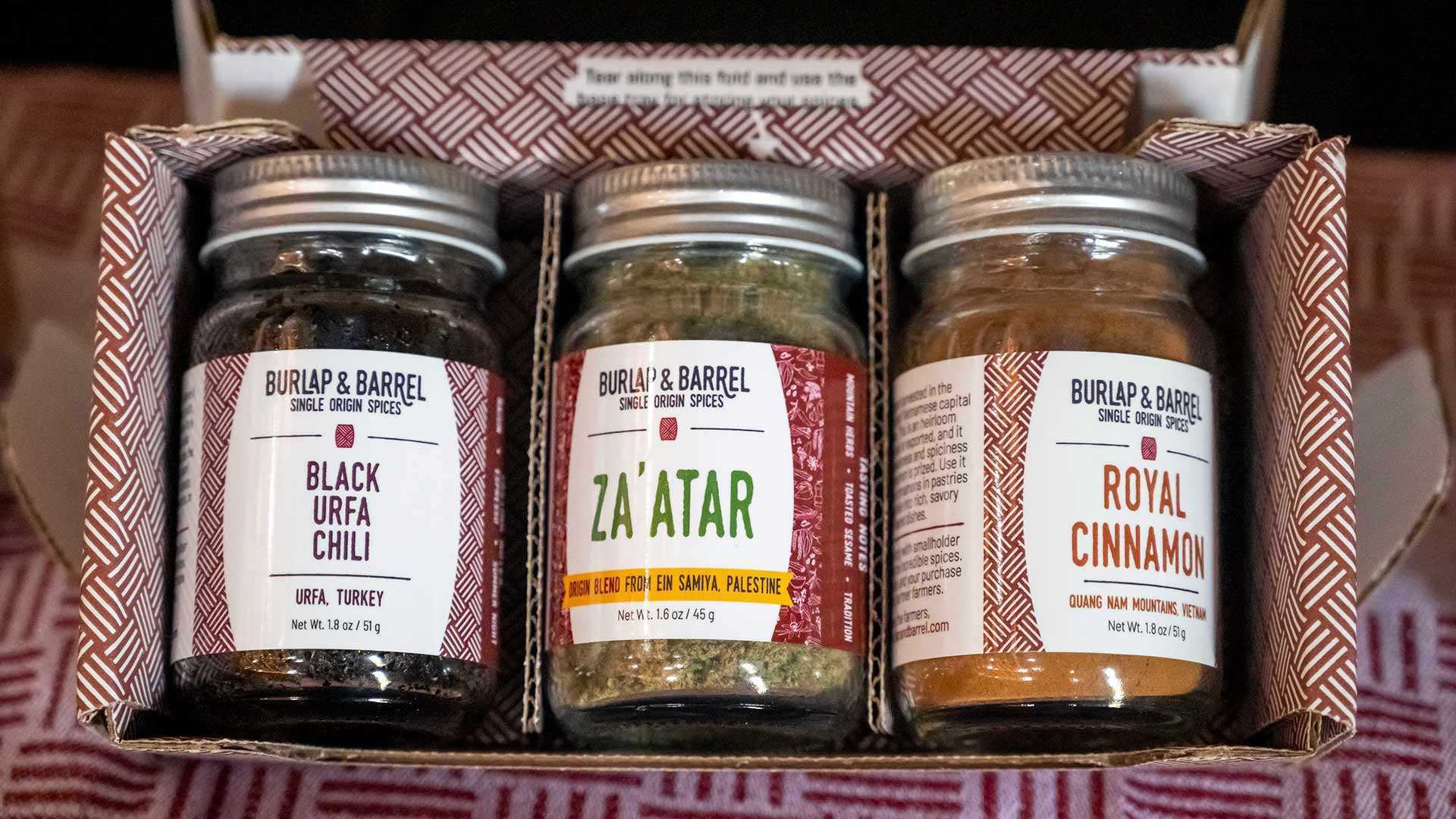 Burlap and Barrel spices