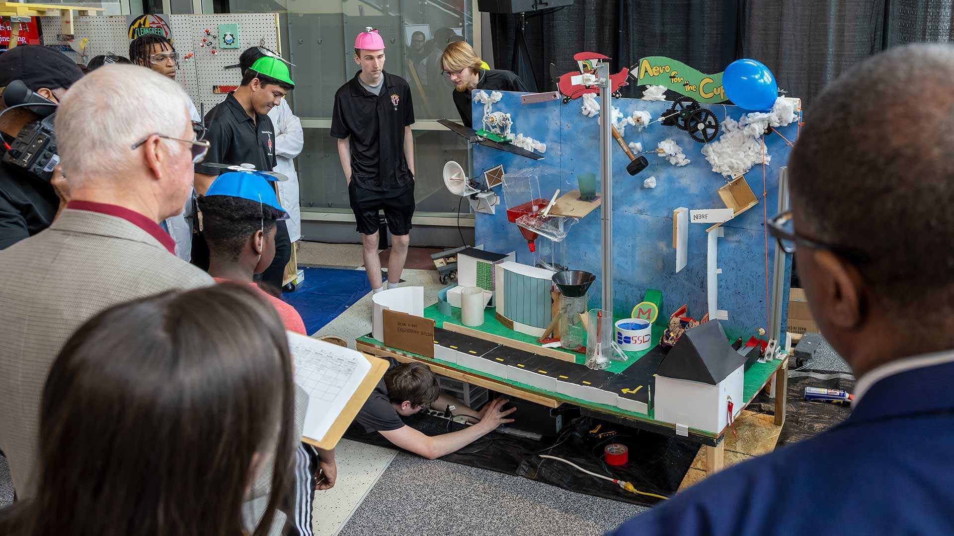 Aerospace Engineering team at Alumni Cup
