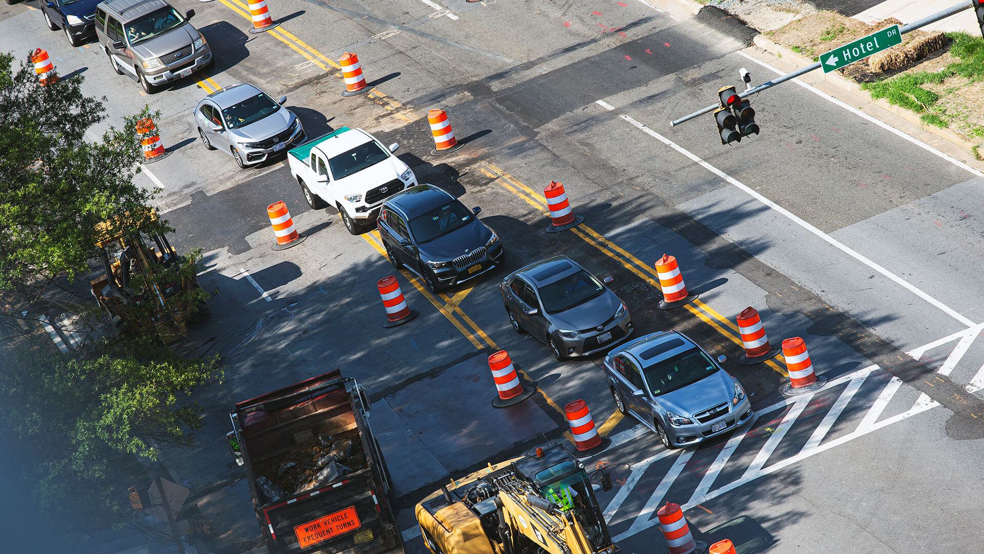 Baltimore Ave. construction
