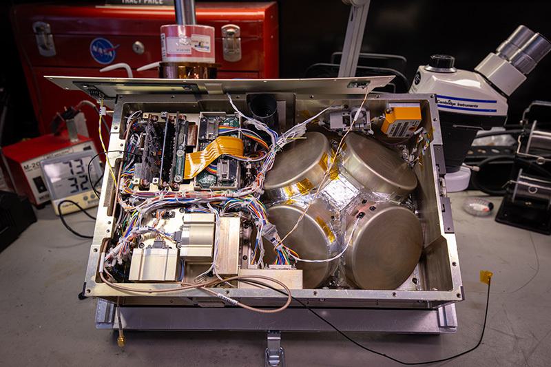 wiring inside BurstCube