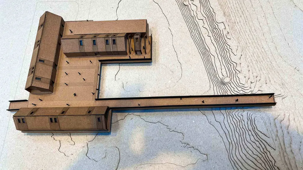 topography model
