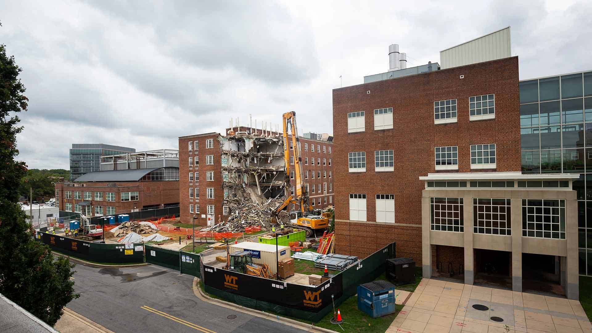 Chemistry Building construction