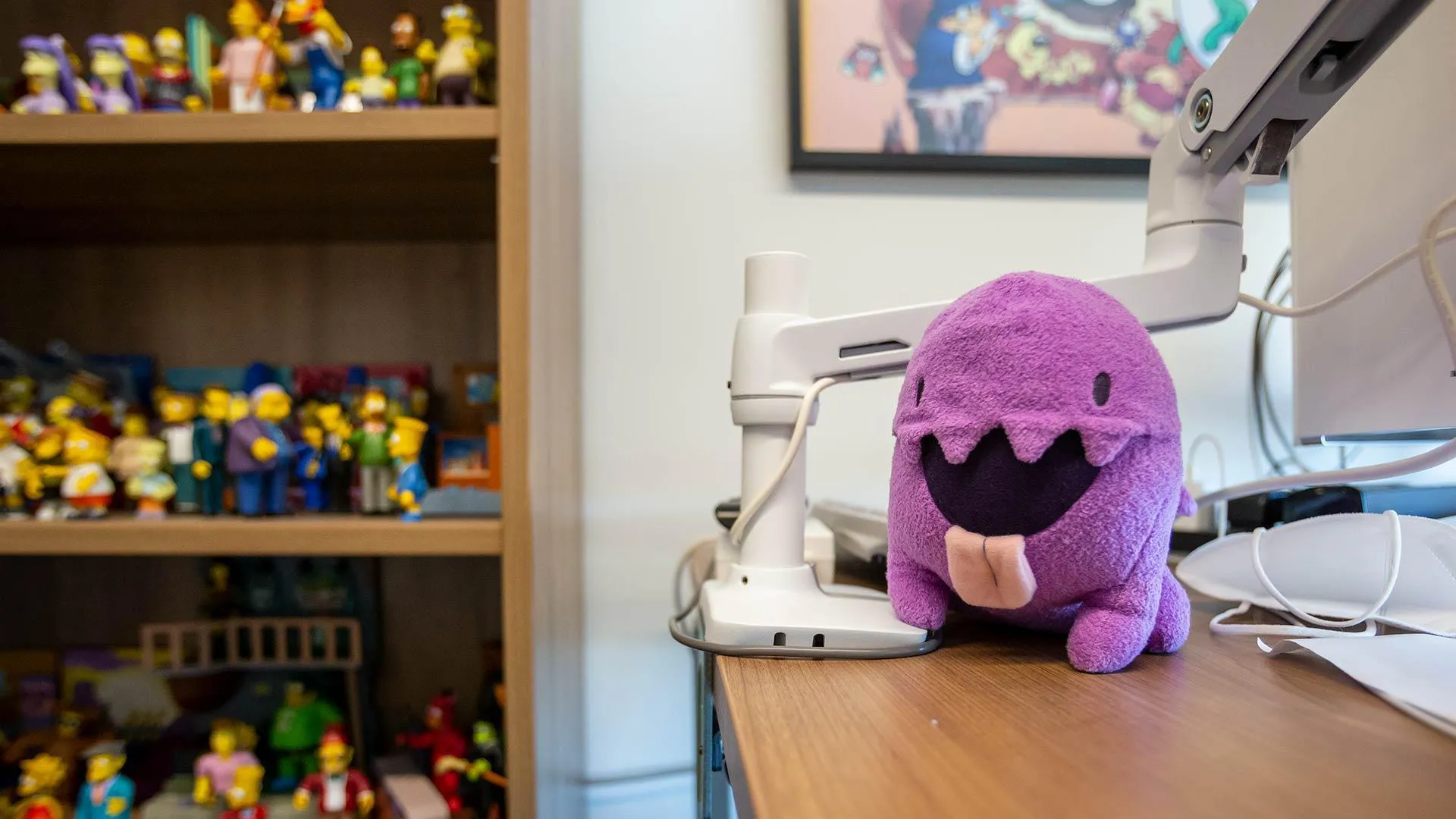 purple plushie