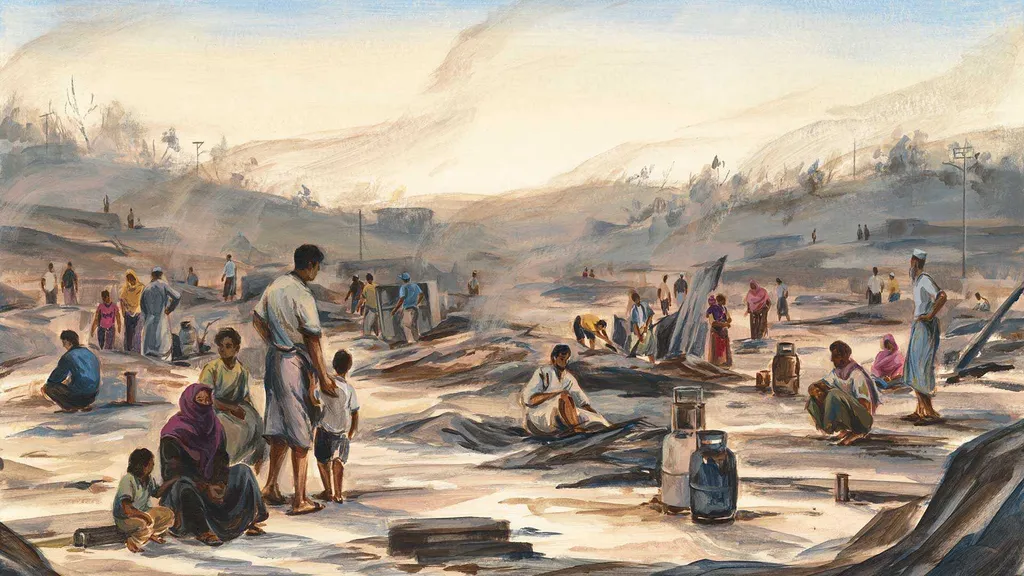 refugee camp