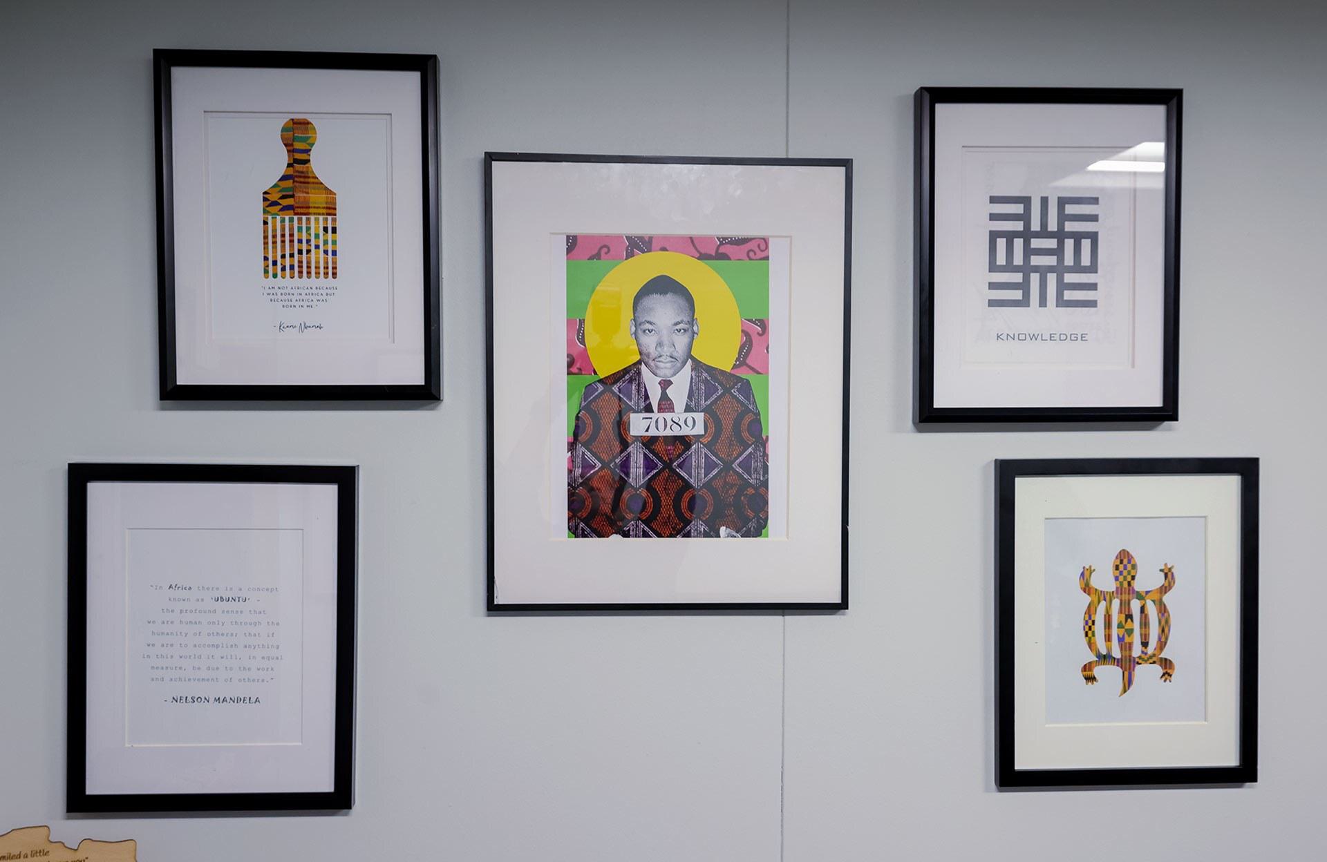 framed artwork