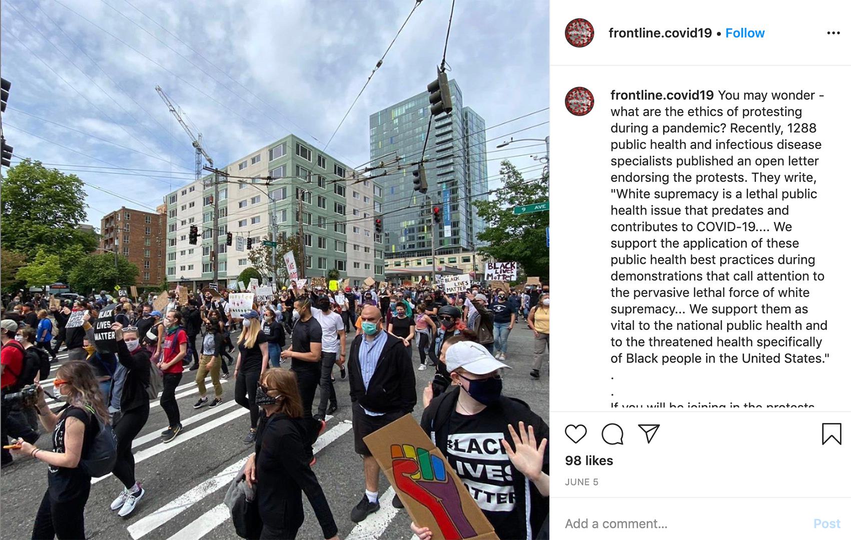 Frontline Insta March web