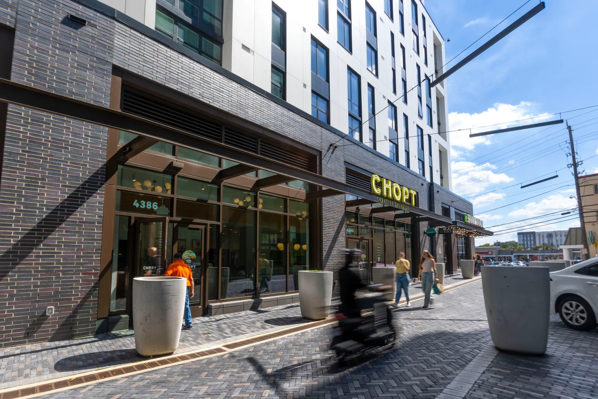 Chopt exterior, next to Shake Shack