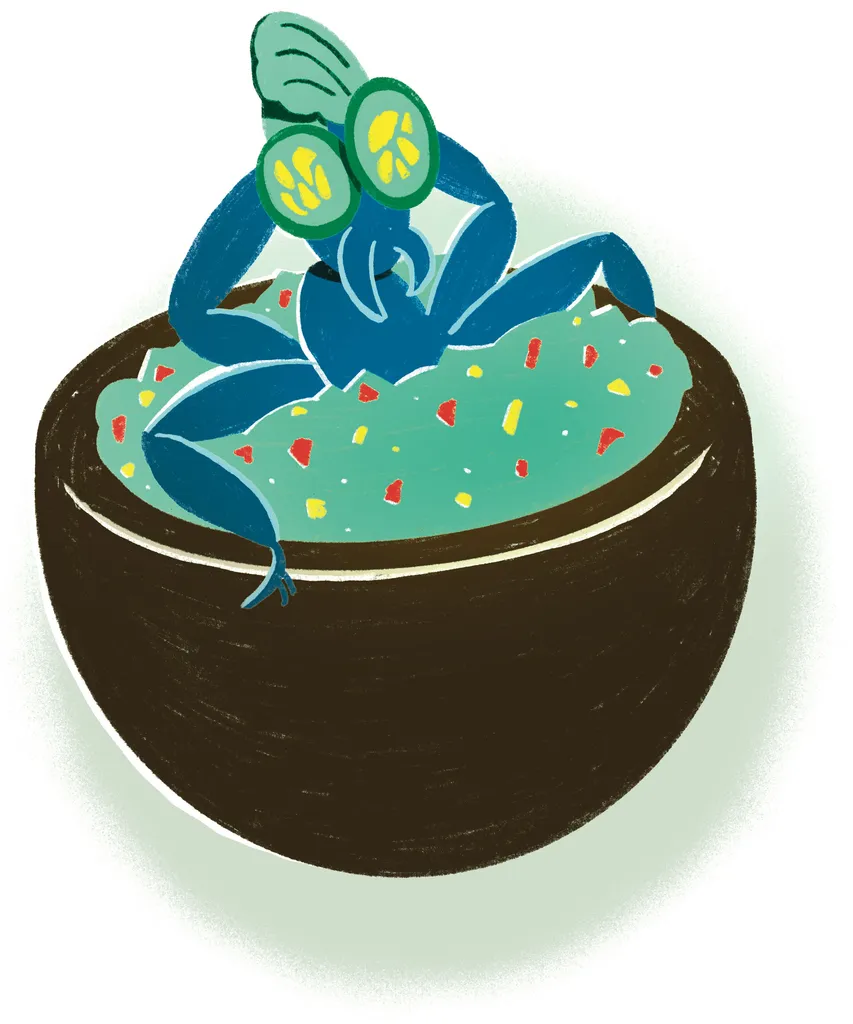 ant in guacamole