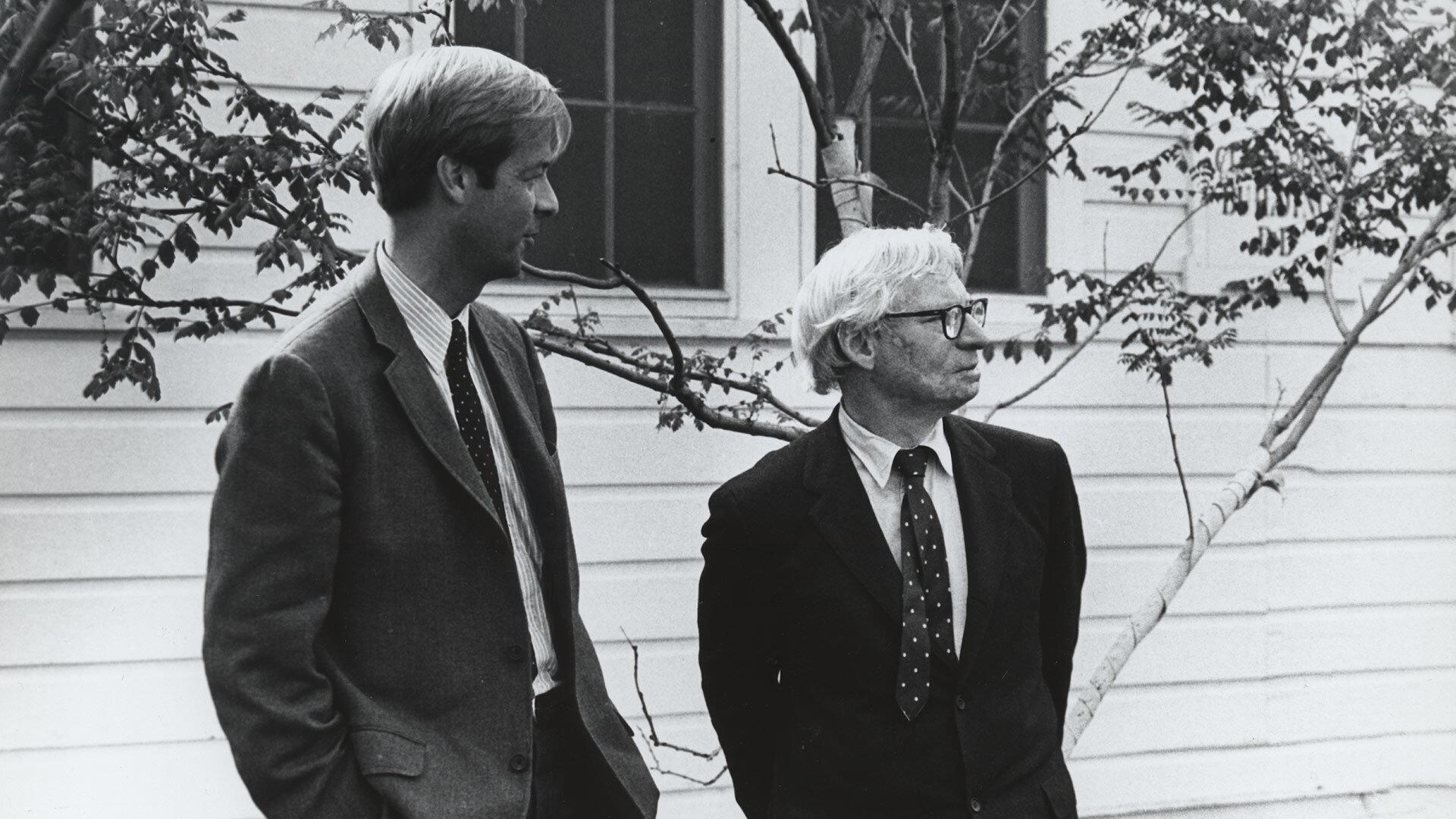 Louis Kahn and John Hill