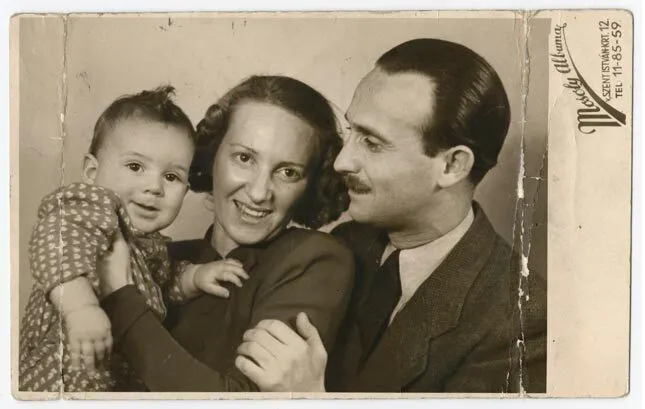 Peter Gorog’s father, Arpad, declared dead in Ukraine in 1943, looks at the son who would retain no memory of him.