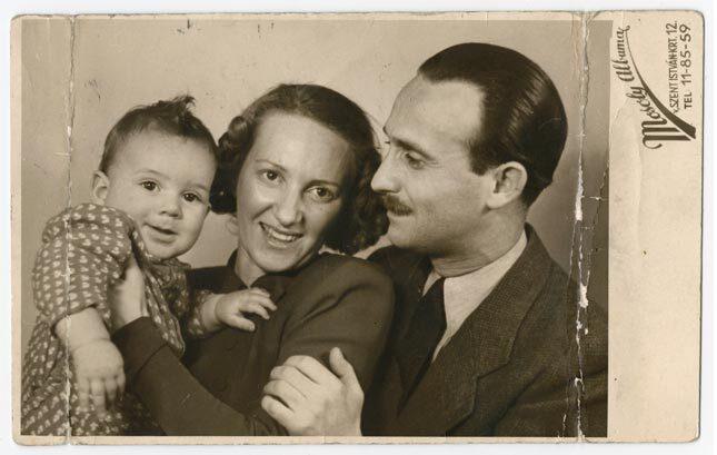 Peter Gorog’s father, Arpad, declared dead in Ukraine in 1943, looks at the son who would retain no memory of him.